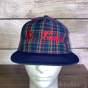 Vintage 1980’s EUC Plaid St. Louis Hat by KC